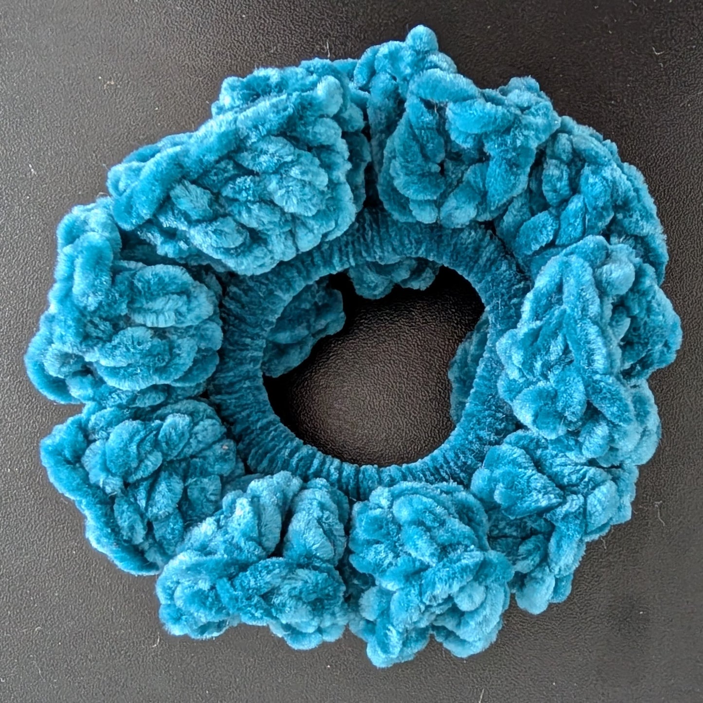 Blue Velvet Scrunchie